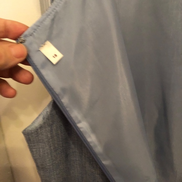 Tradition size 18 sleeveless blue dress with a short little dress overcoat. - Picture 11 of 11